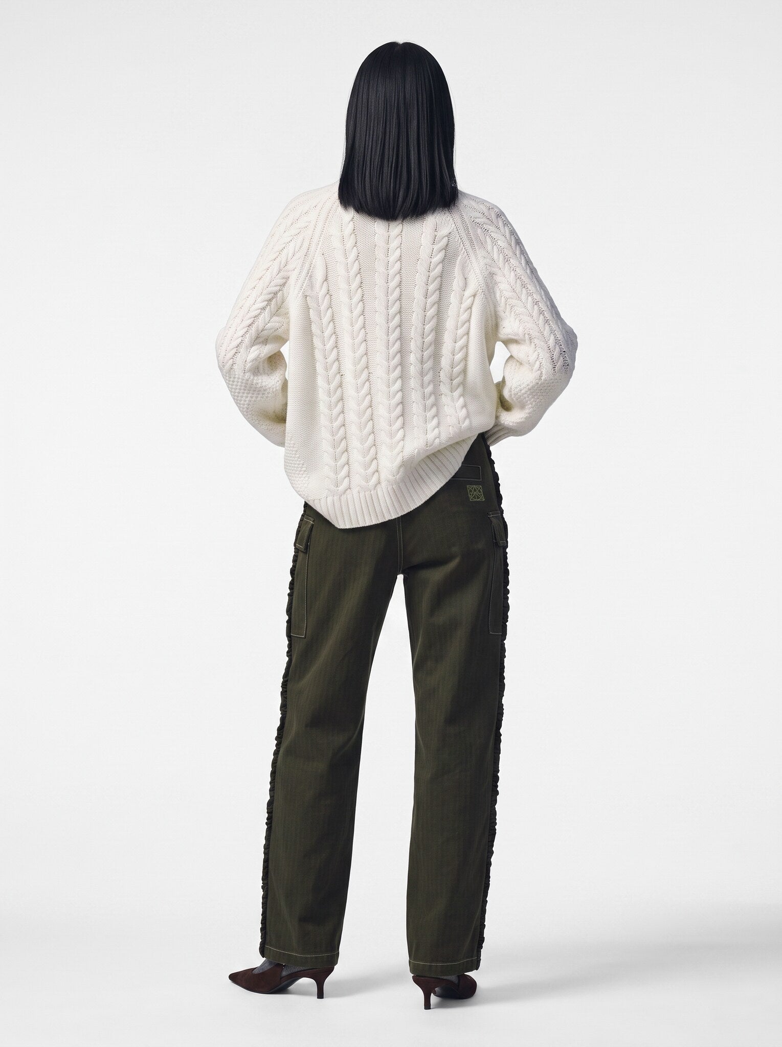 Modelshot / Kombu Green / Detail
